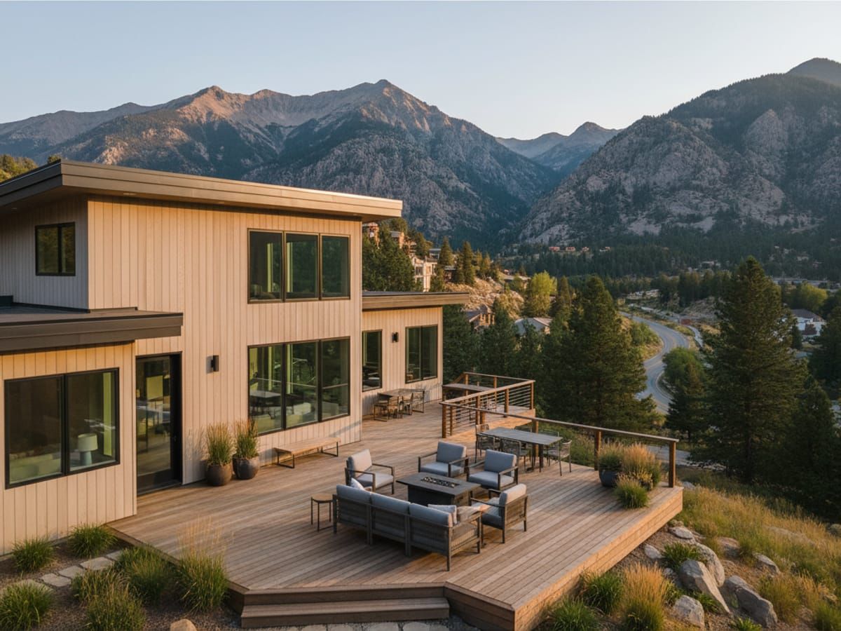 East Millcreek foothills deck