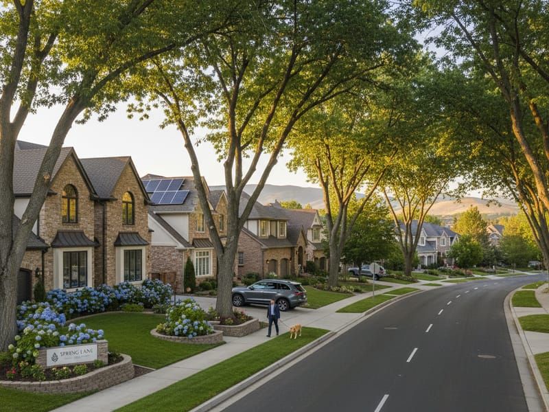 Spring Lane neighborhood Holladay